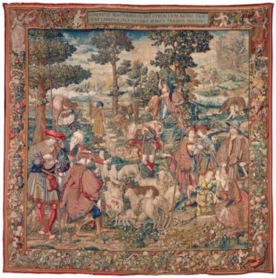 The Arras Tapestry - An Intricate Narrative Woven Through Silk and Thread!