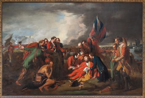 The Death of General Wolfe An Allegorical Painting Steeped in Patriotic Sentimentality!